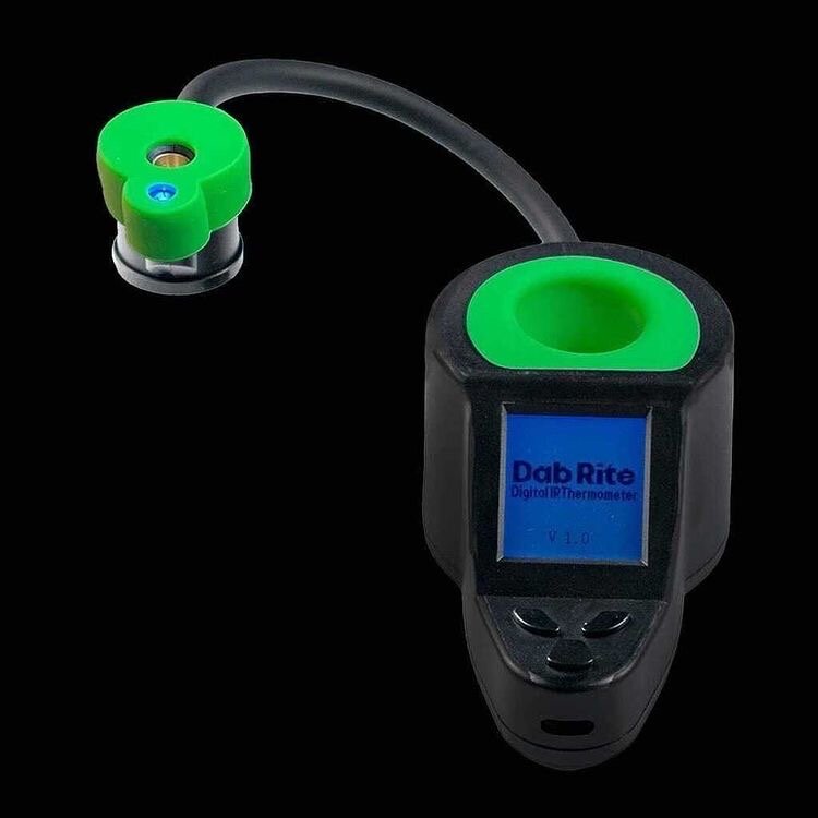 Dab Rite™ Digital IR Thermometer - Black/Green – DoughMain