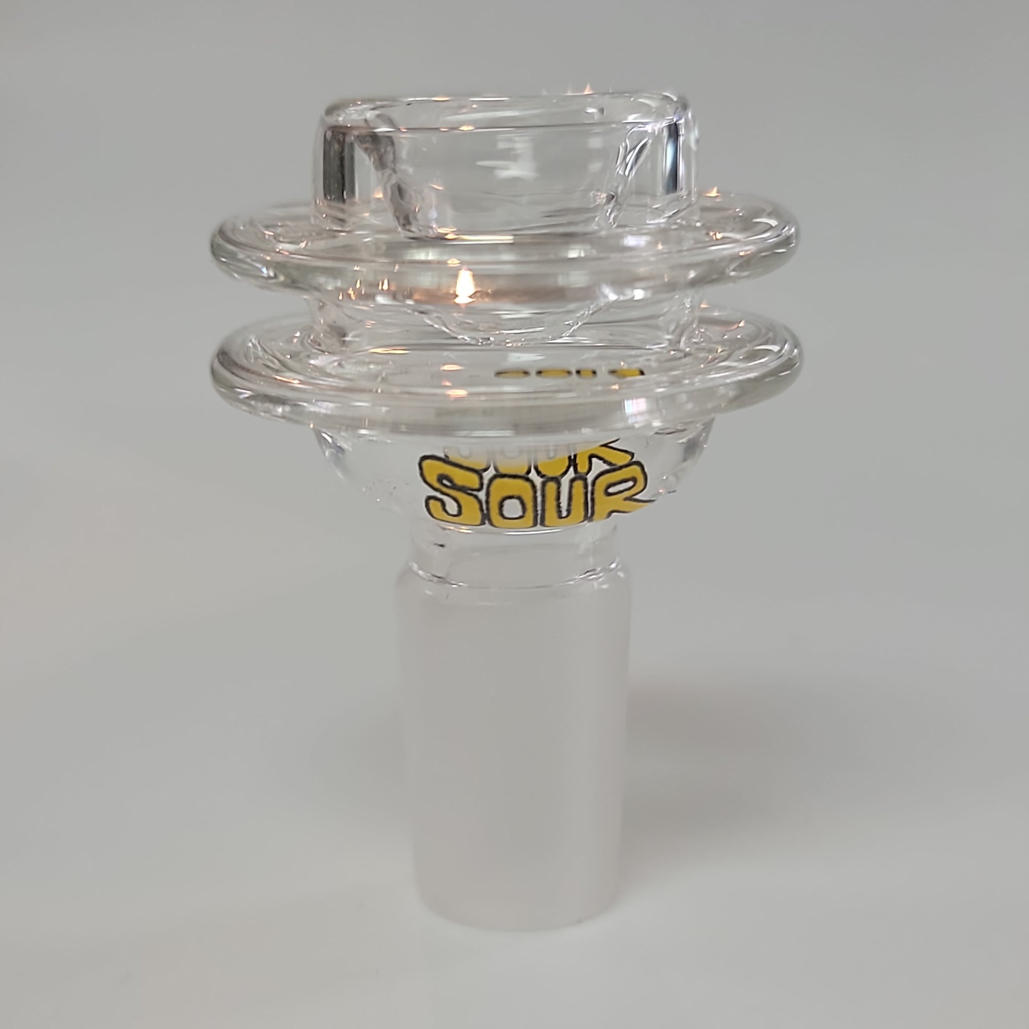 SOUR GLASS BOWL - CLEAR