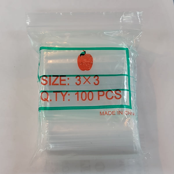 Clear Plastic Bags (100ct)