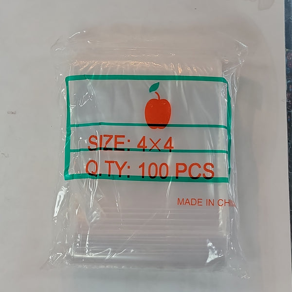 Clear Plastic Bags (100ct)