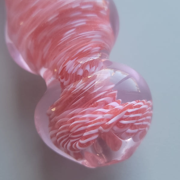CANDY CANE SWIRL HAND PIPE