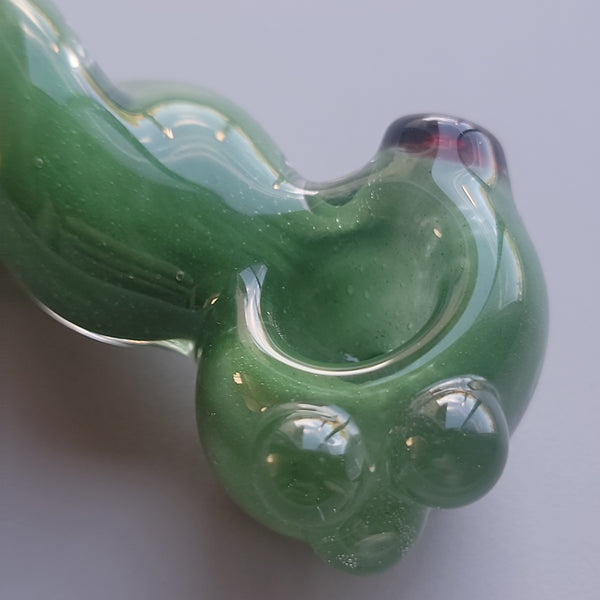 MATHEMATIX FRIT TWISTED DONUT HAND PIPE - GREEN