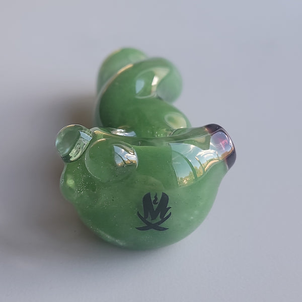 MATHEMATIX FRIT TWISTED DONUT HAND PIPE - GREEN