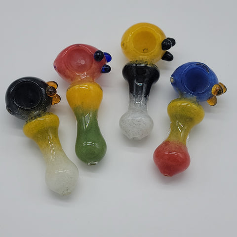 HEAVY THREE COLOR FRUIT HAND PIPE