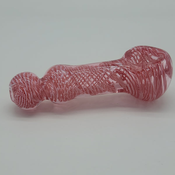 CANDY CANE SWIRL HAND PIPE