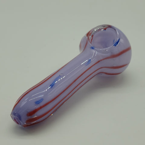 Slime Double Glass Hand Pipe