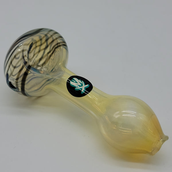 MATHEMATIX Fumed w Swirl Pocket Hand Pipe