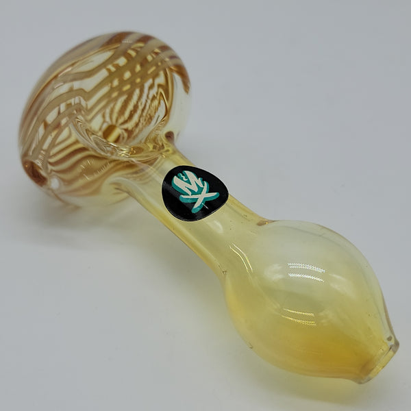 MATHEMATIX Fumed w Swirl Pocket Hand Pipe