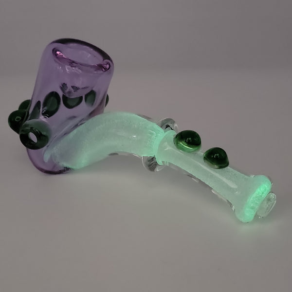Glow in the Dark Sherlock Hand Pipe