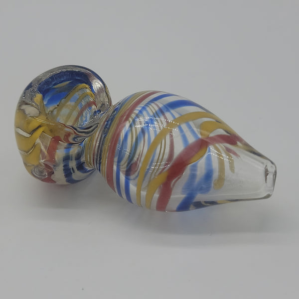 Fumed Swirl Egg Hand Pipe