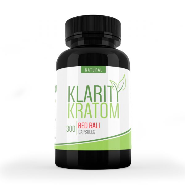 KLARITY KRATOM CAPSULES - RED BALI 300ct