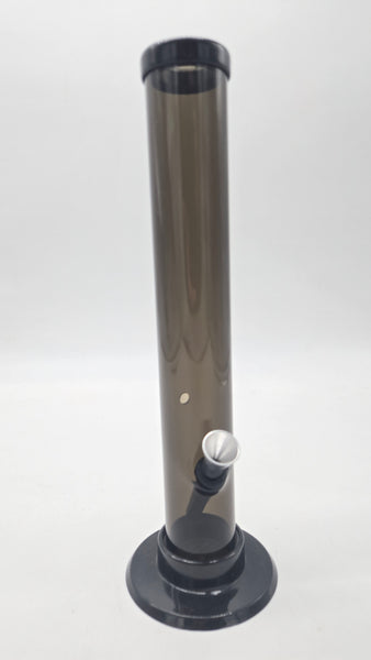 REPUBLIC ACRYLIC WATER PIPE - STRAIGHT 10" x 1.5" w/ FIXED BOWL