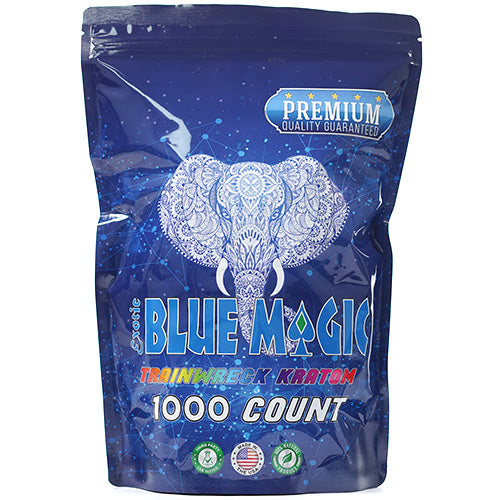Blue Magic Kratom Caplets - Trainwreck