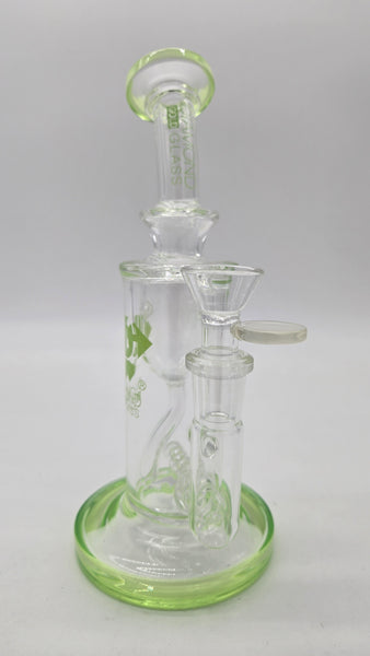 DIAMOND GLASS RECYCLER - LIME