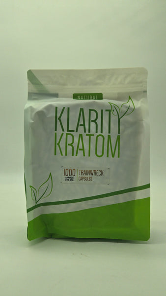 KLARITY KRATOM CAPSULES - TRAINWRECK