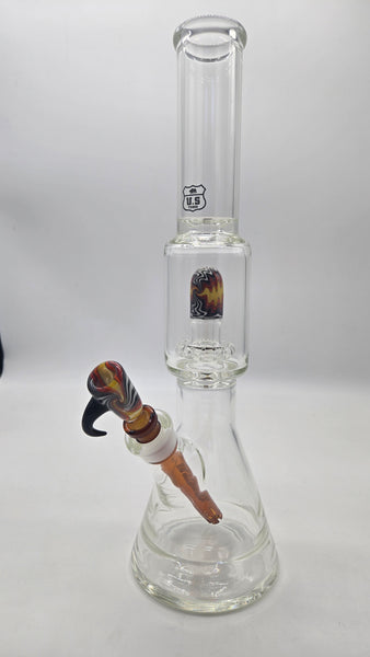US Tubes 17 Inch Beaker with Worked Circ