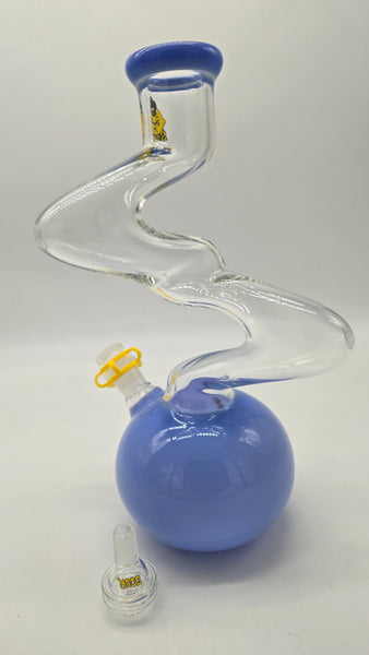 Sour Glass Skinny Twist - Blue/Clear