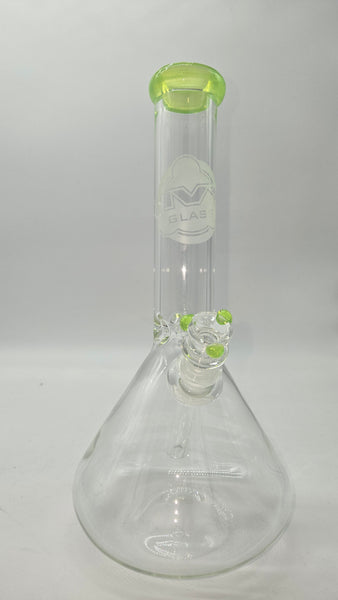 HVY GLASS 38mm COLOR LIP MINI BEAKER (SLIME)