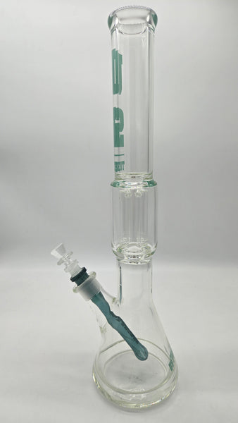US Tubes 19 Inch Beaker with 4 Arm Tree Perc