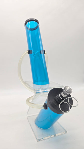 REPUBLIC ACRYLIC WATER PIPE - MULTI-CHAMBER w/ PULL BOWL