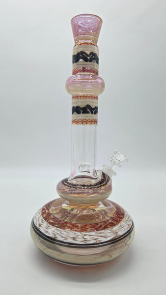 HVY GLASS FULLY WORKED MINI 13"