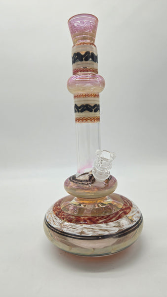 HVY GLASS FULLY WORKED MINI 13"