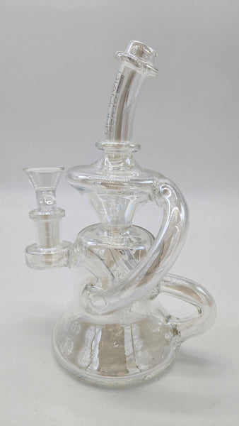 DIAMOND GLASS BOTTLES RECYCLER - CLEAR