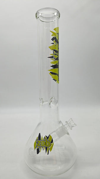 ZOB Fixed flat disc downstem - Beaker 14"