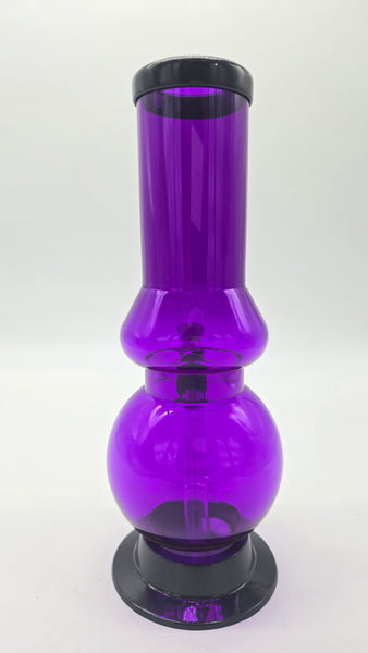 REPUBLIC ACRYLIC WATER PIPE - BUBBLE 10" x 2" w/ PULL BOWL