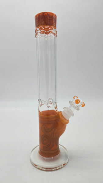 HVY GLASS MINI STRAIGHT INSIDE OUT 38mm COILED