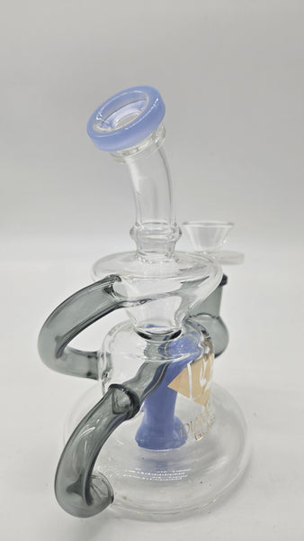 DIAMOND GLASS FITO RECYCLER - PERIWINKLE