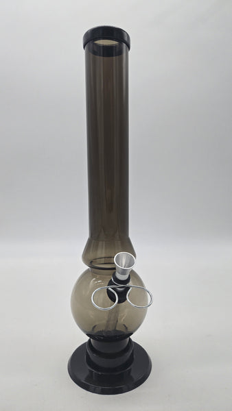 REPUBLIC ACRYLIC WATER PIPE - BUBBLE 12" x 1.5" w/ PULL BOWL