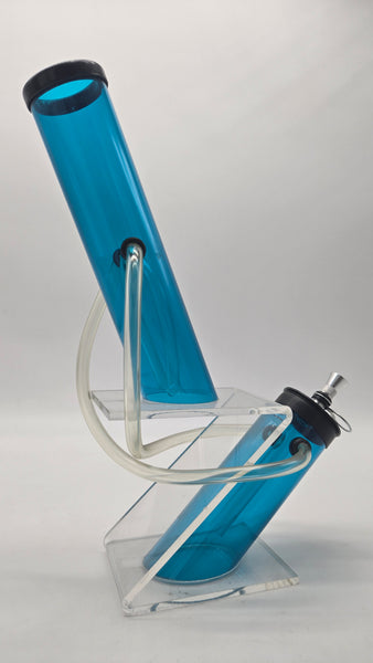 REPUBLIC ACRYLIC WATER PIPE - MULTI-CHAMBER w/ PULL BOWL
