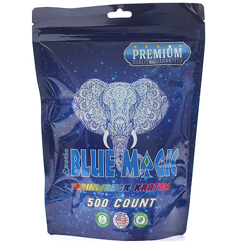 Blue Magic Kratom Caplets - Trainwreck