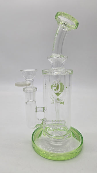 DIAMOND GLASS RECYCLER - LIME