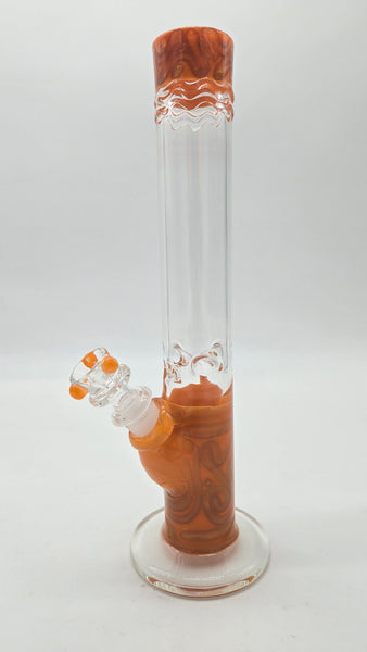 HVY GLASS MINI STRAIGHT INSIDE OUT 38mm COILED