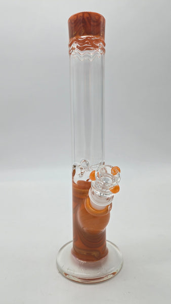 HVY GLASS MINI STRAIGHT INSIDE OUT 38mm COILED