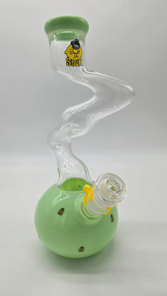Sour Glass Skinny Twist - Slime/Clear