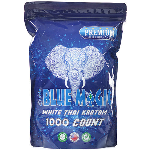 Blue Magic Kratom Caplets - White Thai