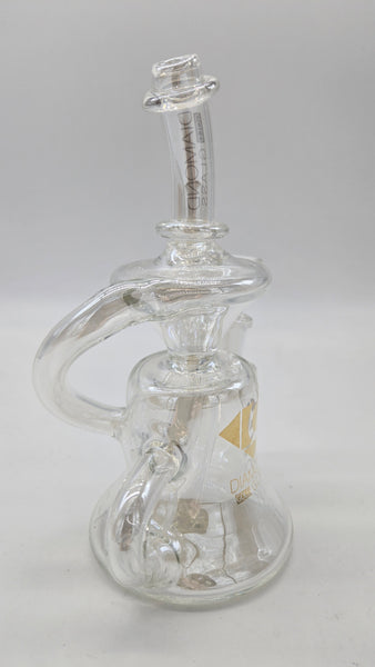 DIAMOND GLASS BOTTLES RECYCLER - CLEAR