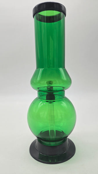 REPUBLIC ACRYLIC WATER PIPE - BUBBLE 10" x 2" w/ PULL BOWL