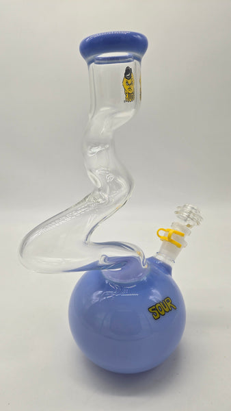 Sour Glass Skinny Twist - Blue/Clear