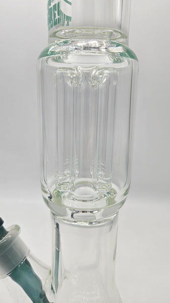 US Tubes 19 Inch Beaker with 4 Arm Tree Perc