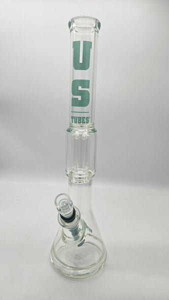 US Tubes 19 Inch Beaker with 4 Arm Tree Perc