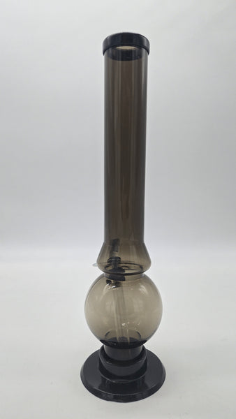 REPUBLIC ACRYLIC WATER PIPE - BUBBLE 12" x 1.5" w/ PULL BOWL
