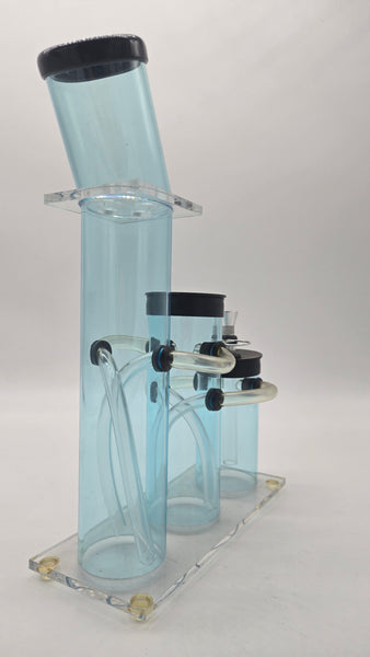 REPUBLIC ACRYLIC WATER PIPE - MULTI-CHAMBER w/ PULL BOWL