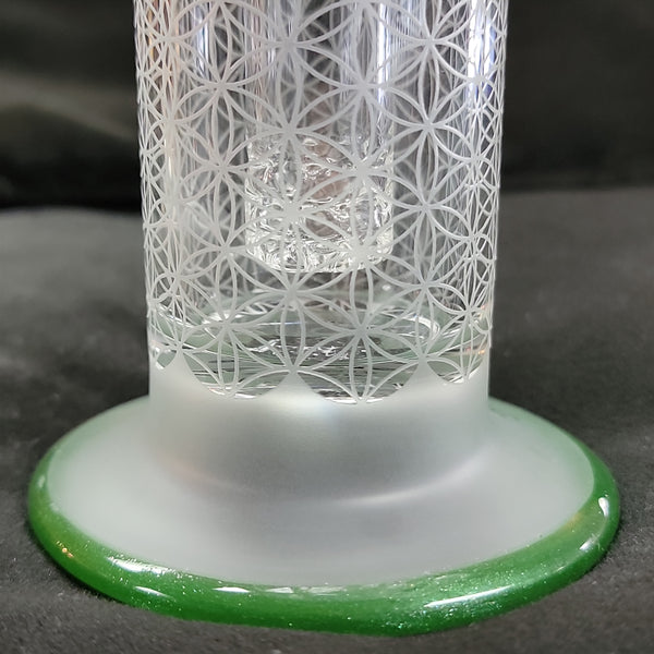 SOL GLASSWORKS SACRED G SIDECAR W/ LACE PERC