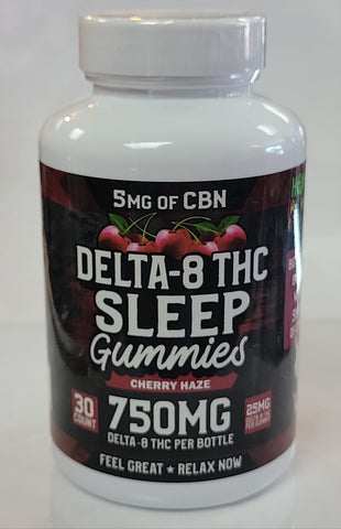 Hemp Bombs Delta-8 THC Sleep Gummies 30ct 750mg