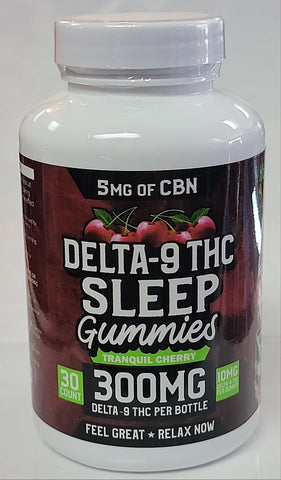 Hemp Bombs Delta-9 THC Sleep Gummies 30ct 750mg