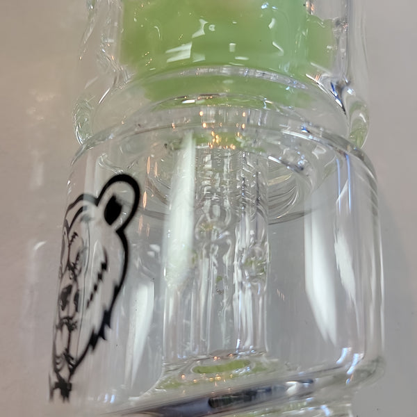 Green Bear Fab Egg Puffco Peak Glass - Green